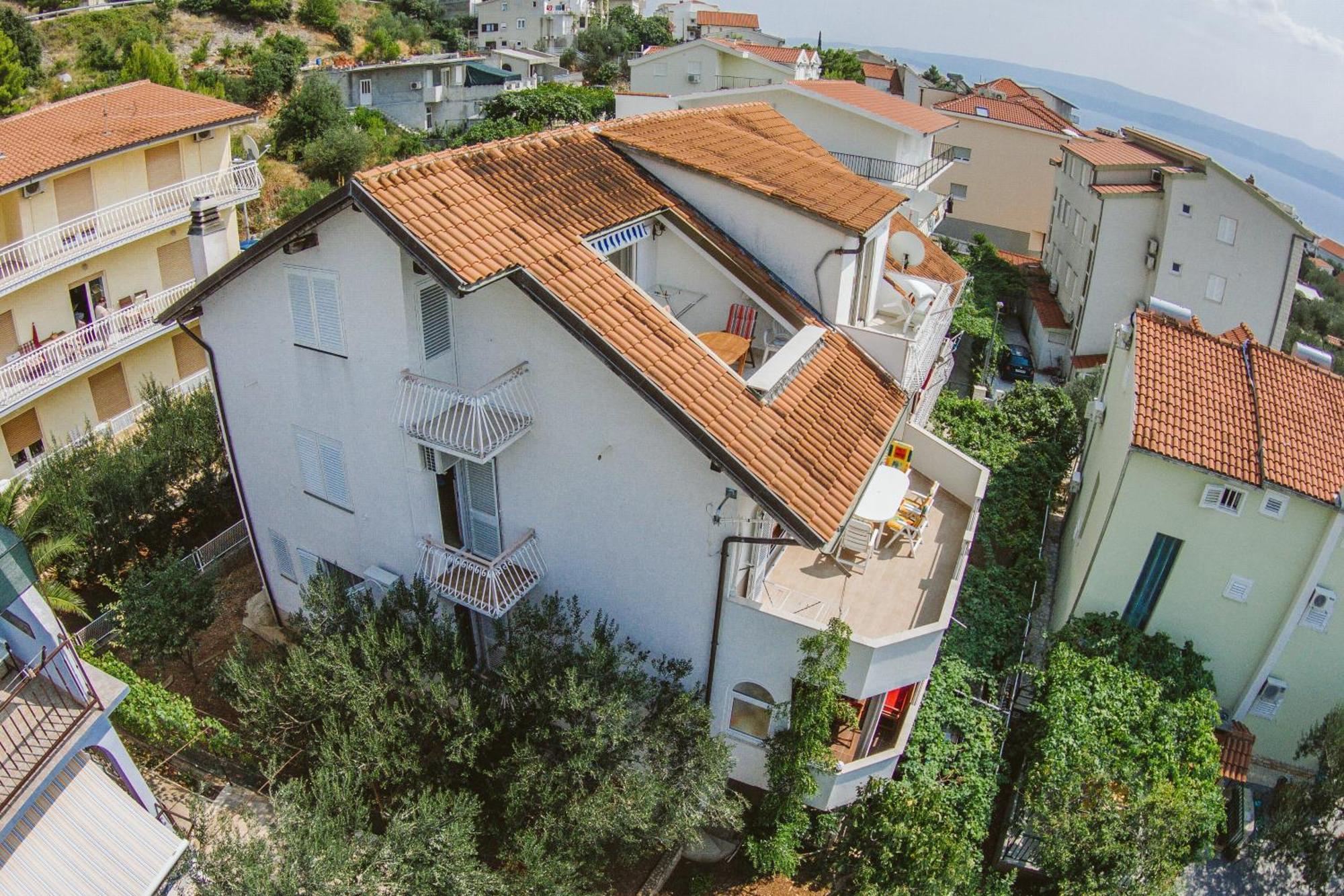 Apartmani Miljak Омиш Экстерьер фото